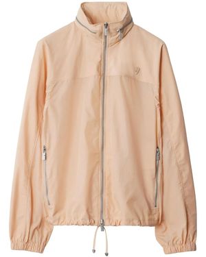 Burberry Appliqué Jacket - Natural