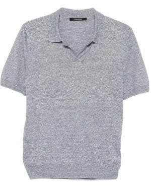 Tagliatore V-Neck T-Shirt - Gray
