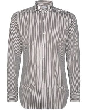 Xacus Striped Shirt - Grey