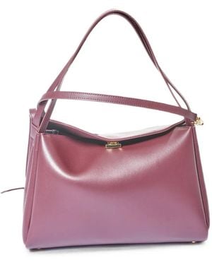 THEMOIRÈ Borsa A Secchiello Eudora Media - Viola
