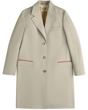 Tod's シングルコート - ナチュラル