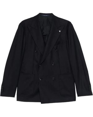 Tagliatore Double-Breasted Blazer - Blue