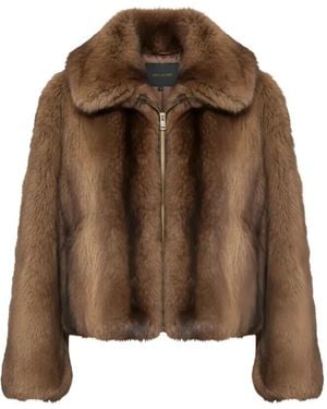 Rundholz Black Label Chaqueta Con Cremallera - Marrón