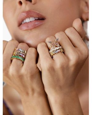 Suzanne Kalan Sansa Sapphire Ring - Brown
