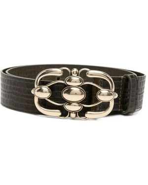 Isabel Marant Mirko Leather Belt - Brown