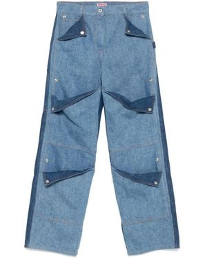 KENZO Multi-Pocket Jeans - Blue