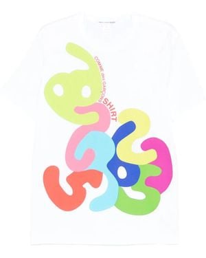 Comme des Garçons Graphic-print T-shirt - Weiß