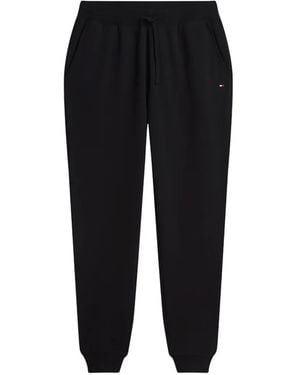 Tommy Hilfiger Drawstring-Waist Track Trousers - Black