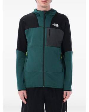 The North Face ロゴ パーカー - グリーン
