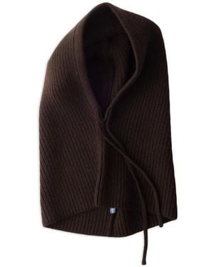 Prada Capucha De Lana Y Cachemira - Negro