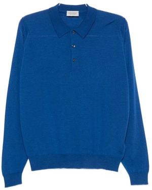 John Smedley Belper Pullover Mit Langen Ärmeln - Blau