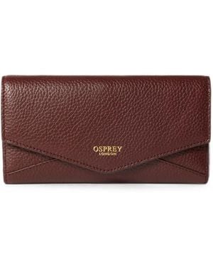 Osprey Medium Core Leather Wallet - Purple