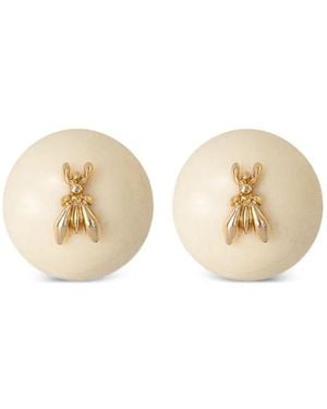 Patrizia Pepe Pendientes Con Esfera - Neutro