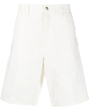 Carhartt Single Knee Bermuda Shorts - White