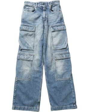 Rick Owens Cargo Jeans - Blue