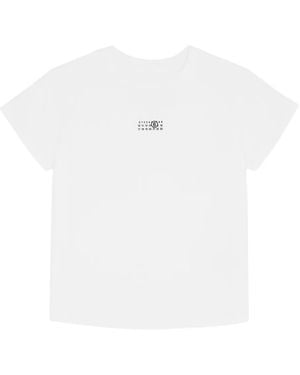 MM6 by Maison Margiela Crew-Neck T-Shirt - White