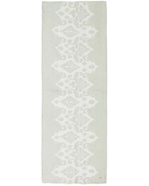 Twinset Inlaid Lace Stole - White
