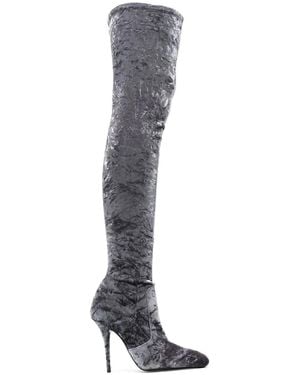 Saint Laurent Talia 110Mm Boots - White