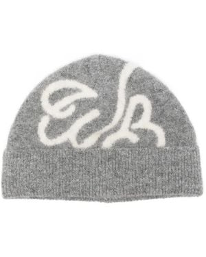 WRSTBHVR Gorro Fionn con logo bordado - Gris