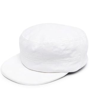 10 Corso Como Gorra con diseño floral en jacquard - Blanco