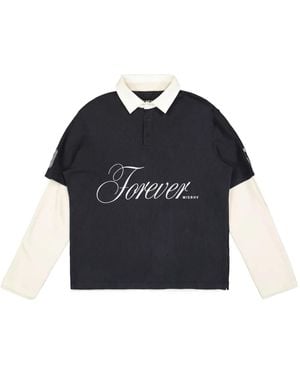 MISBHV Cotton Polo Top - Blue