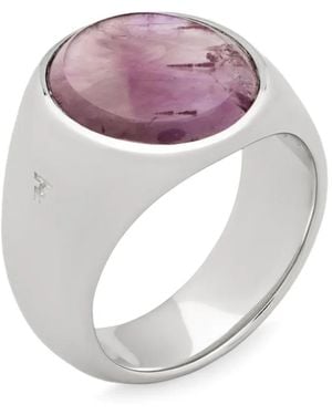 Tom Wood Oval Sakura Ring - Pink