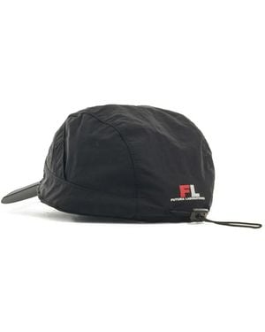 Malbon Golf X Futura Bungee Logo-Embroidered Cap - Black