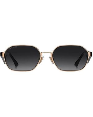 Etro Geometric-Frame Sunglasses - Black