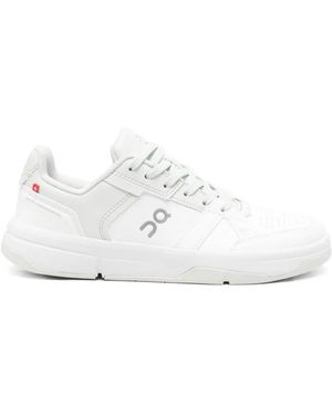 On Shoes Roger Clubhouse Lace-Up Trainers - White