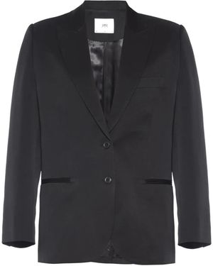 RTA Single-Breasted Long-Sleeved Blazer - Black