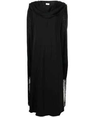 By Malene Birger Cressida Draped Maxi Dress - Black