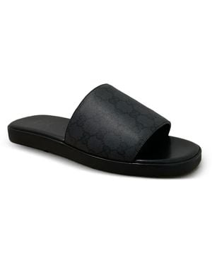 Gucci Slide Sandals - Black