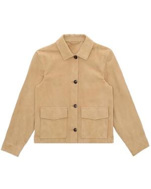 Fortela Maelle Suede Jacket - Natural