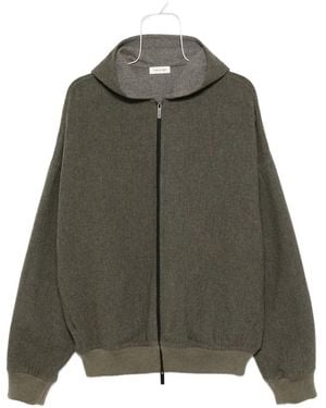 Fear Of God Zip-Up Hoodie - Green