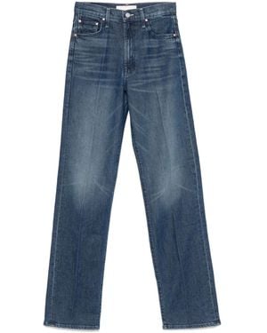 Mother The Rambler Zip Heel Jeans - Blau