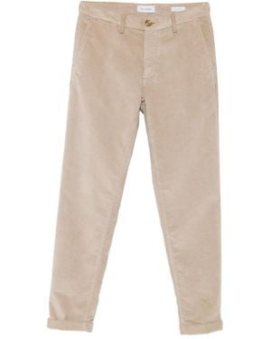 Re-hash Corduroy cuffed trousers - Neutro
