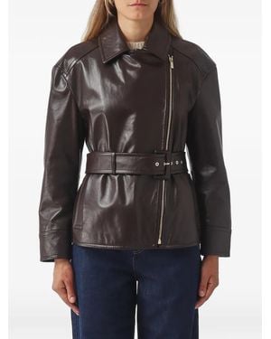 Max Mara Belted Jacket - Black