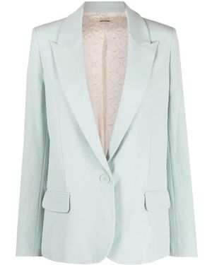 Zadig & Voltaire Single-Breasted Blazer - Blue