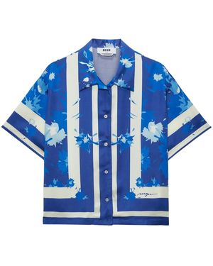 MSGM Camicia - Blu