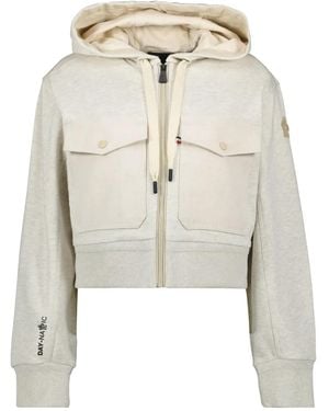 Moncler ジップアップ パーカー - ナチュラル