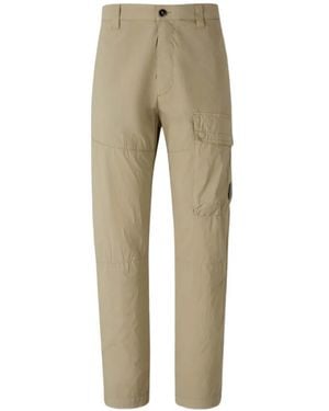 C.P. Company Tapered Cargo Trousers - Natural