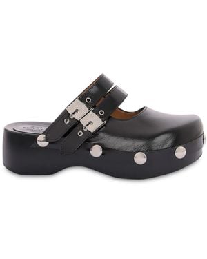 Philosophy Di Lorenzo Serafini バックル クロッグサンダル - ブラック