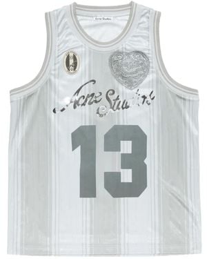 Acne Studios Sports Jersey Tank Top - Grey