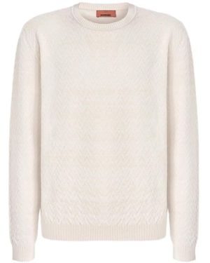 Missoni テクスチャード セーター - ホワイト