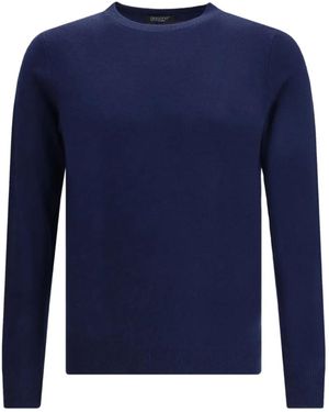 Aragona Pull À Col Rond - Bleu