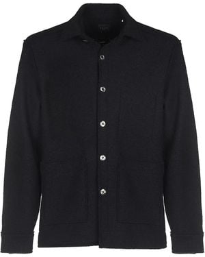 Xacus Overhemd Met Zak Met Knoop - Blauw