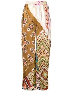 Chloé Caravan Pyjama-Style Pants - Metallic