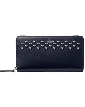 Jimmy Choo Phelix 財布 - ブルー