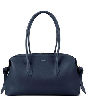Yuzefi Brioche Tote Bag - Blue