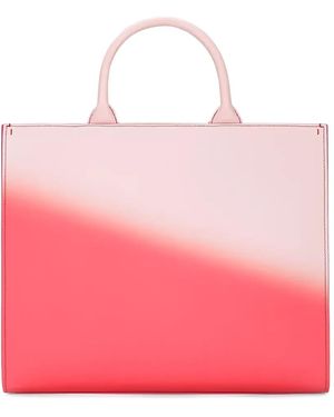 Dolce & Gabbana Shopper Met Dg-Logo - Roze